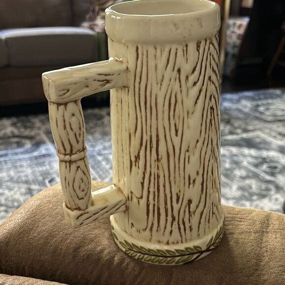 VINTAGE ESTATE Eagle Hand Painted 1792 Inn BEER STEIN MUG. Handcrafted & Vtg. - Picture 2 of 9